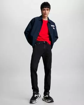 Scanton Y мужские джинсы узкого кроя со средней посадкой Tommy Jeans, черный