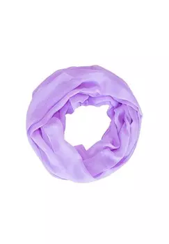 Scarf Loop Uni Тонкий, легкий и мягкий однотонный женский круглый шарф, шейный платок Seasons of April, цвет Lavendel