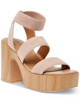 Scarlitt женские туфли-лодочки из искусственной кожи с ремешком на щиколотке Wild Pair, цвет nude fabric