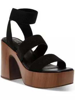 Scarlitt женские туфли-лодочки из искусственной кожи с ремешком на щиколотке Wild Pair, черный