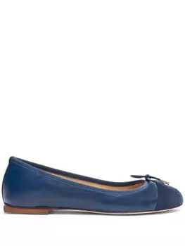 Scarosso балетки Carla с бантами, синий