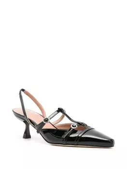 Scarosso лакированные туфли Selena 50, черный