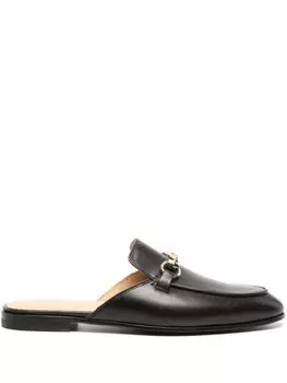 Scarosso мюли с пряжкой, черный