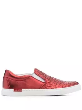 Scarosso плетеные кеды Gabriella, красный