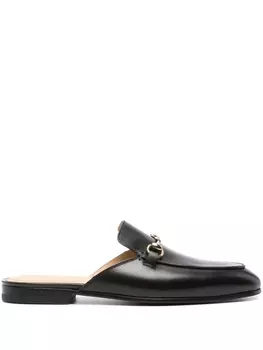 Scarosso слиперы с пряжкой, черный