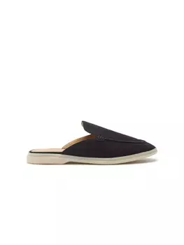 Scarosso замшевые слиперы, синий