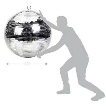 Сценическое освещение ProX ProX MB-30 30" Mirror Glass Disco Ball DJ Dance Party Bands Club Stage Lighting