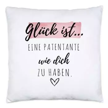 Счастье - это иметь такую крестную мать, как ты, подушку с наполнителем и подарком. Скажи спасибо, крестник Hey!Print