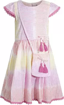 Счастливое летнее платье для девочек "платье" Happy Girls, розовый