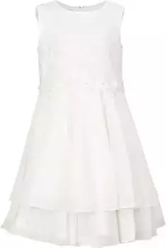 Счастливое платье миди для девочек "платье" Happy Girls, цвет Ecru