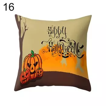 Счастливый Хэллоуин Тыква Призрак Подушка Чехлы Диван-Кровать Автомобиль Кафе Декор Декор-16 # Stuttg