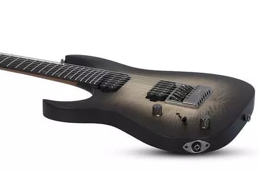 Schecter Banshee Mach-7 Evertune Left-handed, Fallout Burst, 7-струнный 1421 Banshee Mach-7 Evertune Lh
