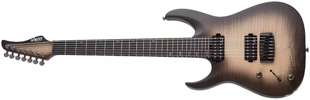 Schecter Banshee Mach-7 Левша, 1430, Ember Burst, 7-струнный 1430 Banshee Mach-7 LH