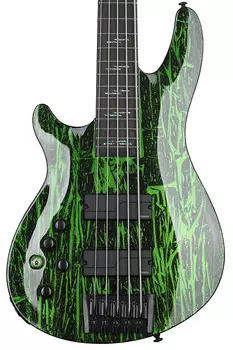 Schecter C-5 Bass Silver Mountain Левша - Токсичный яд 1493