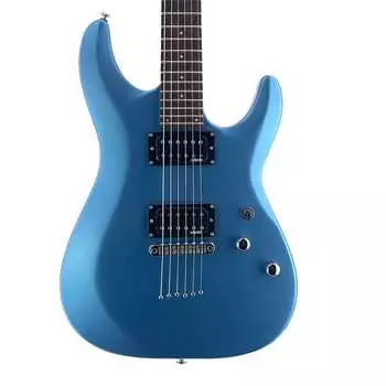 Schecter C-6 Deluxe Satin Metallic Голубой