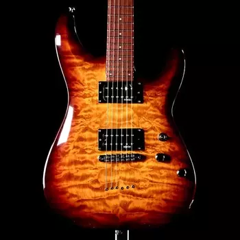 Schecter C-6 Plus - винтажные солнечные лучи