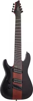 Schecter C-8 Multiscale Rob Scallon LH Satin Dark Roast