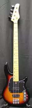 Schecter CV-4 4-струнная электрическая бас-гитара 3 тона Sunburst
