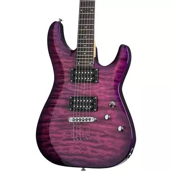 Schecter Guitar Research C-6 Plus Электрогитара Electric Magenta