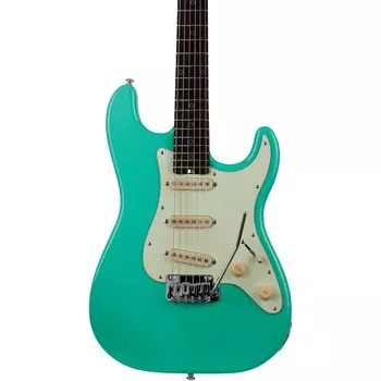 Schecter Guitar Research Ник Джонстон Традиционная электрогитара Atomic Green Мятно-зеленая накладка