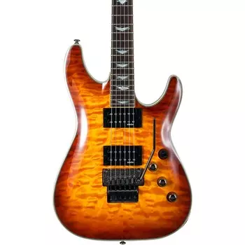 Schecter Guitar Research Omen Extreme-6 FR Электрогитара Vintage Sunburst