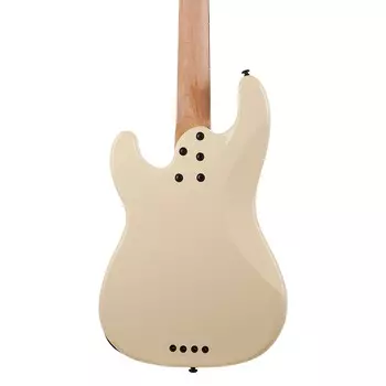 Schecter Guitar Research P-4 4-струнная электрическая бас-гитара Цвет слоновой кости Накладка черного цвета