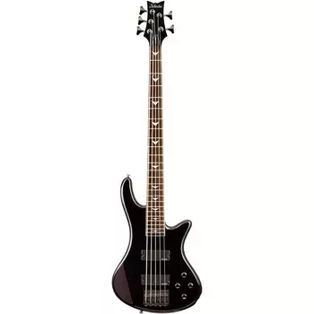 Schecter Guitar Research Stiletto Extreme-5 5-струнная бас-гитара See-Thru Black
