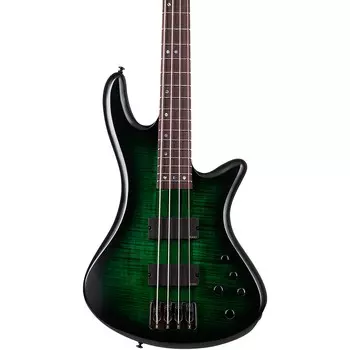 Schecter Guitar Research Stiletto Studio-4 Электрическая бас-гитара Emerald Green Burst