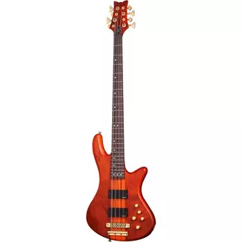 Schecter Guitar Research Stiletto Studio-8 Bass Satin Honey