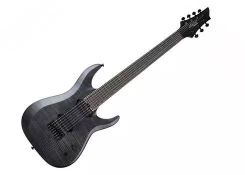 Schecter Keith Merrow KM-7 MK-II 7-струнная электрогитара Ebony/See Thru Black Pearl - 301