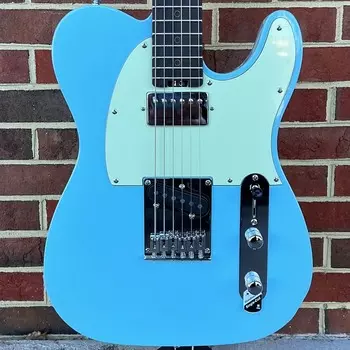 Schecter Nick Johnston PT, Atomic Frost, гриф из жареного клена, гриф из черного дерева, колки с замком