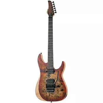 Schecter Reaper-6 Floyd Rose, Satin Inferno Burst 1505 Reaper-6 Fr