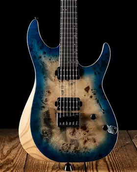 Schecter Reaper-6 - Satin Sky Burst - Бесплатная доставка 1501