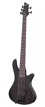 Schecter Stiletto Stealth 5 Bass Sat Черный Stiletto Stealth 5 Bass Sat Black