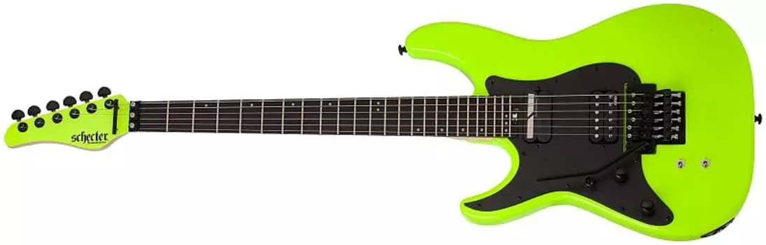 Schecter Sun Valley Super Shredder FR-S LH в березово-зеленом цвете Sun Valley Super Shredder FR-S LH in Black Gloss
