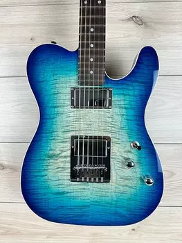 Schecter USA Custom Shop PT Custom HH - Trans Sky Blue