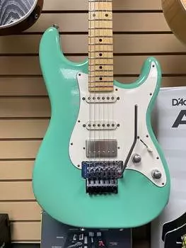 Schecter USA Traditional HSS Floyd Rose Aged Nitro Sea Foam Green