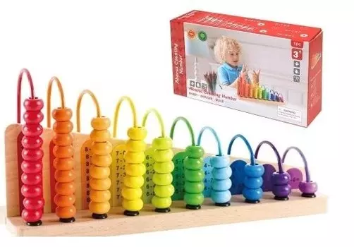 Счеты деревянные, 46474 MADEJ