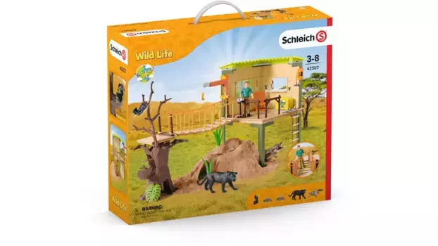 Schleich Дикая жизнь Станция приключений