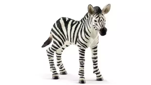 Schleich Дикая жизнь жеребенок зебры