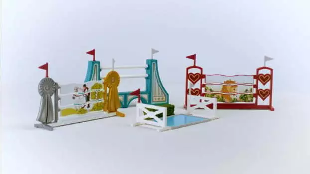 Schleich, Коллекционная фигурка, Конные препятствия
