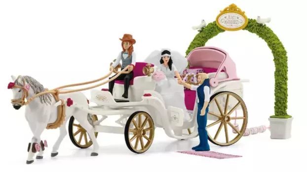 Schleich Конный клуб Свадебная карета