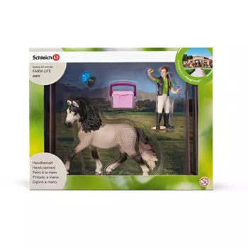 Schleich, набор для ухода за лошадьми, 42270