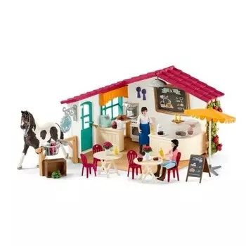 Schleich, статуэтка, Cafe For Riders, 42592