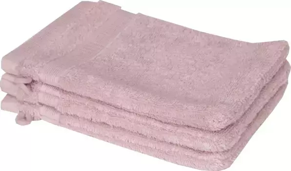 SCHNER WOHNEN Collection Рукавица для мытья "Cuddly", (набор, 3 шт., 3 рукавицы 16х21см), быстросохнущая, качество Airtouch SCHNER WOHNEN-KOLLEKTION 16х21 см (3 шт.), розовый