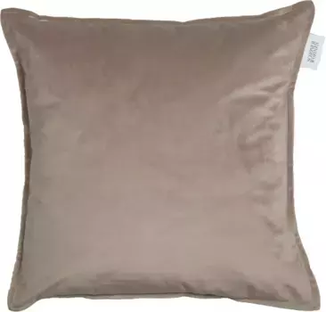 SCHNER WOHNEN коллекция декоративная подушка "Dolce", имитация бархата, с рельефным швом SCHNER WOHNEN-KOLLEKTION 45х45 см, песочный