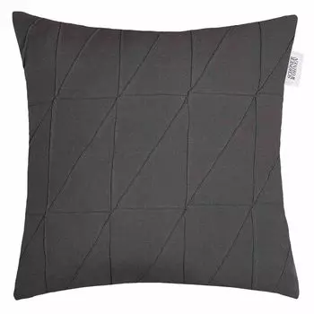 SCHNER WOHNEN коллекция декоративный чехол на подушку ACROSS серый 45 x 45 см Schner Wohnen Kollektion