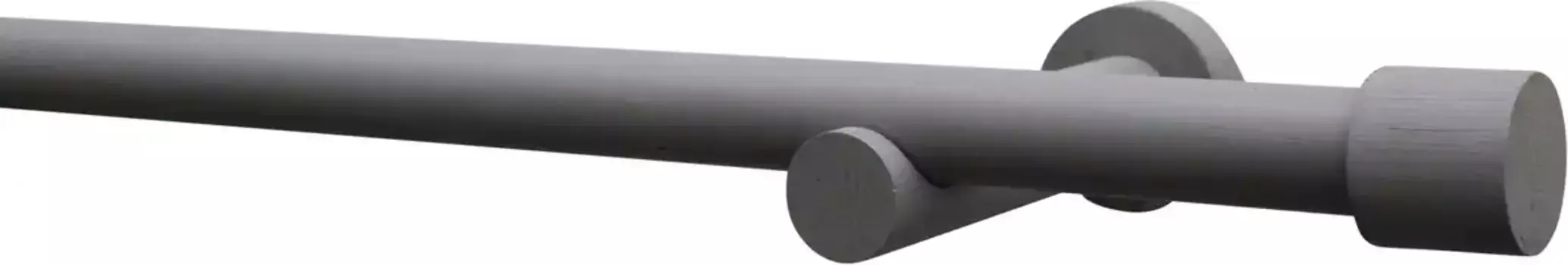 SCHNER WOHNEN коллекция карниз "Комплект карнизов Mira 1-направляющая 25 мм", 1 направляющая SCHNER WOHNEN-KOLLEKTION 160 см, 25 мм, серый