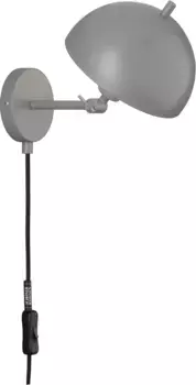 SCHNER WOHNEN коллекция настенный светильник "Kia", лампа E14 | Лампы можно менять SCHNER WOHNEN-KOLLEKTION Высота: 25 см, серый