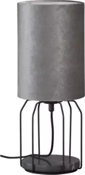 SCHNER WOHNEN коллекция настольная лампа "Grace", лампа E27 | Лампы можно менять SCHNER WOHNEN-KOLLEKTION 17 см, Высота: 43 см, черный